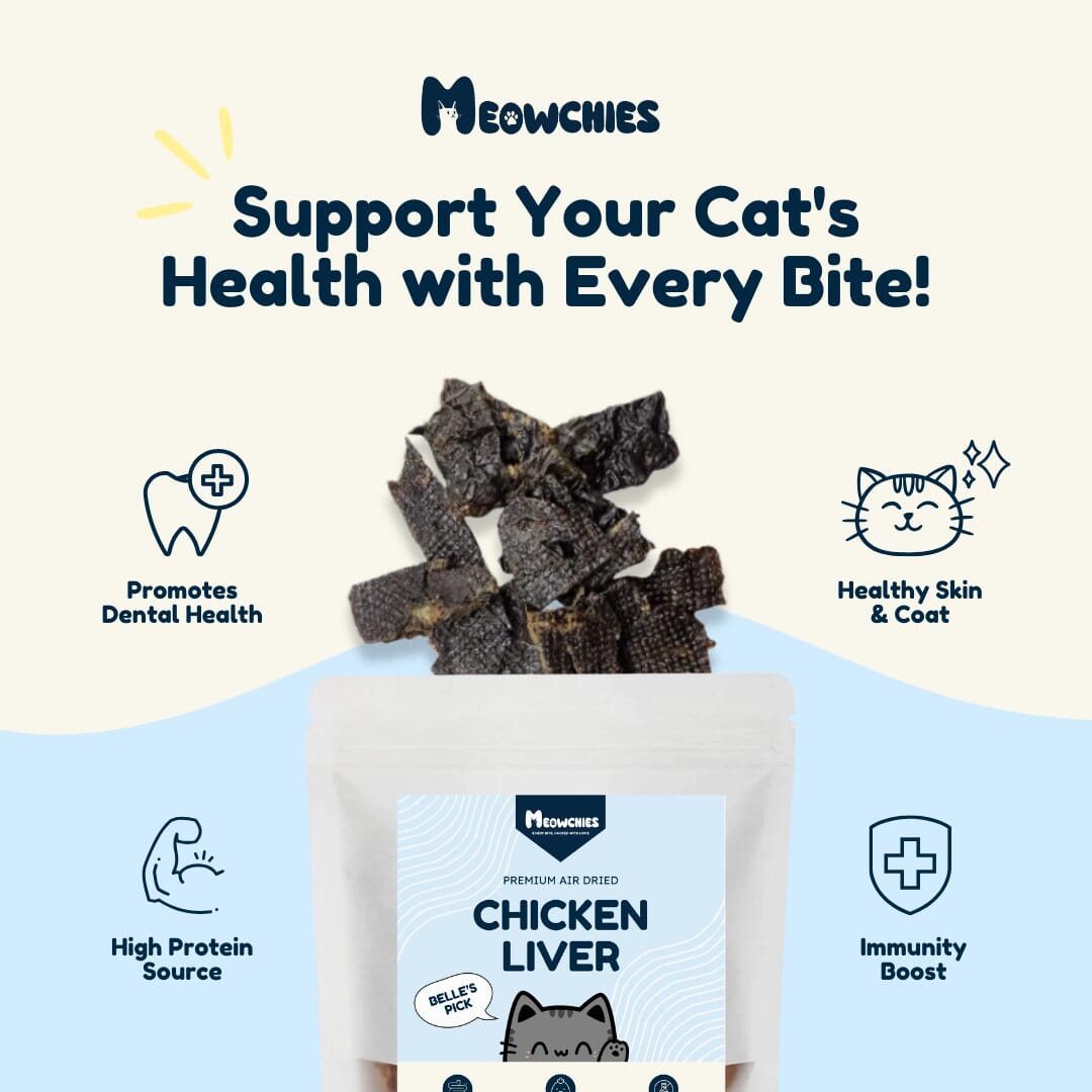 Natural Chicken Liver Chews meowchies 